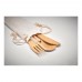 Besteck-Set Bambus SETSTRAW, beige Besteck-Set Bambus SETSTRAW, beige