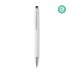 BLANQUITO CLEAN Antibacterial stylus ballpen BLANQUITO CLEAN, white
