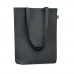 NAIMA TOTE Shopping bag in hemp 200 gr/m² NAIMA TOTE, black