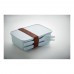 SUNDAY Lunchbox met bestek 700ml SUNDAY, babyblauw