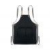 NAGPUR COLOUR Organic cotton apron 340 gr/m² NAGPUR COLOUR, black NAGPUR COLOUR Organic cotton apron 340 gr/m² NAGPUR COLOUR, black
