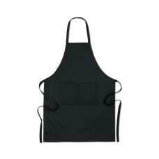 RAIPUR COLOUR Organic cotton apron 200 gr/m² RAIPUR COLOUR, black