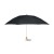 LEEDS 23 inch 190T RPET umbrella LEEDS, black