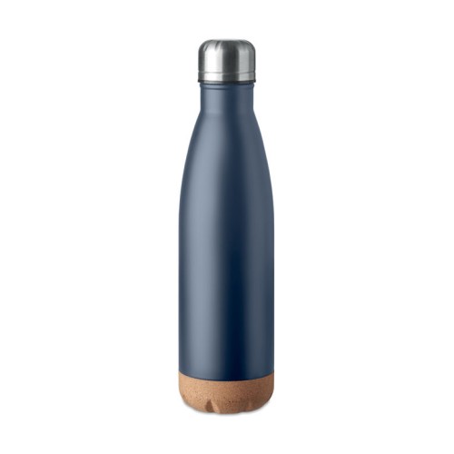 ASPEN CORK Dubbelwandige fles 500 ml ASPEN CORK, marineblauw