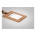 COCO Cork luggage tag COCO, beige