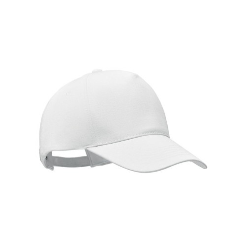 Baseballkappe Organic Cotton BICCA CAP, weiß Baseballkappe Organic Cotton BICCA CAP, weiß