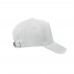 Baseballkappe Organic Cotton BICCA CAP, weiß Baseballkappe Organic Cotton BICCA CAP, weiß