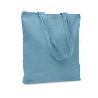 RASSA COLOURED 270 gr/m² Canvas shopping bag RASSA COLOURED, petrol