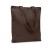 RASSA COLOURED 270 gr/m² Canvas shopping bag RASSA COLOURED, chocolate