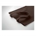 RASSA COLOURED 270 gr/m² Canvas shopping bag RASSA COLOURED, chocolate