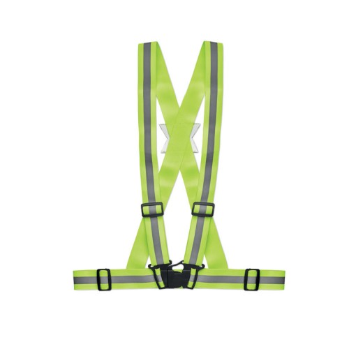 ALLVISIBLE Reflective body belt ALLVISIBLE, neon green