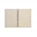 GRASS BOOK A5 grass notebook 80 lined GRASS BOOK, beige