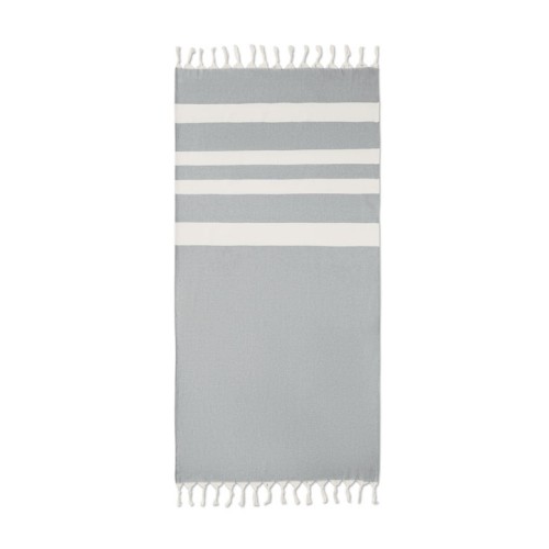 AGOURA Hamman towel blanket 140 gr/m² AGOURA, stone grey