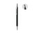 DANA Recycled aluminium ball pen DANA, black