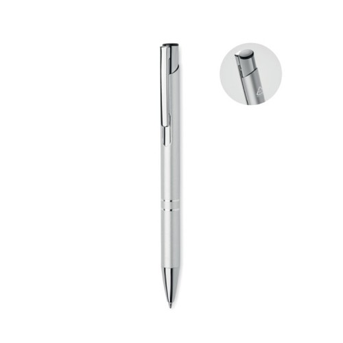BERN RA Recycled aluminium ball pen BERN RA, silver