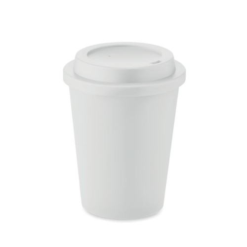 NOLA Dubbelwandige beker PP 300 ml NOLA, wit