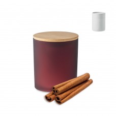 KEOPS SMALL Plant based wax candle 120 gr KEOPS SMALL, burgundy