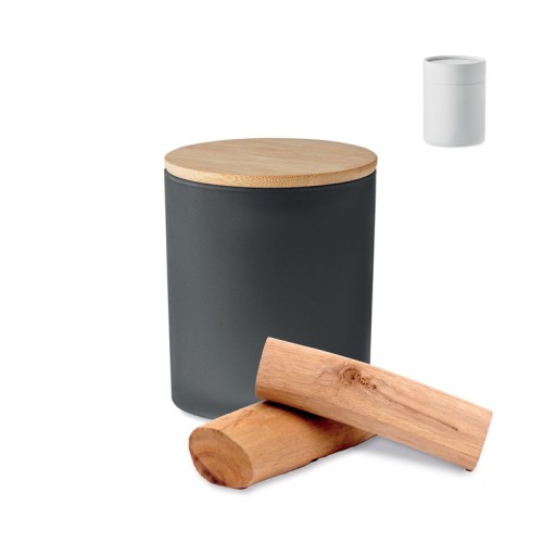 KEOPS SMALL Plant based wax candle 120 gr KEOPS SMALL, black