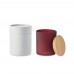 KEOPS MEDIUM Plant based wax candle 200 gr KEOPS MEDIUM, burgundy