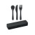 Besteck-Set PP RIGATA, schwarz