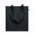ZOCO COLOUR Recycled cotton shopping bag ZOCO COLOUR, black