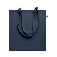 ZOCO COLOUR Recycled cotton shopping bag ZOCO COLOUR, french navy