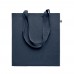 ZOCO COLOUR Recycled cotton shopping bag ZOCO COLOUR, french navy