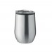CHIN CHAN Double wall travel cup 350 ml CHIN CHAN, matt silver