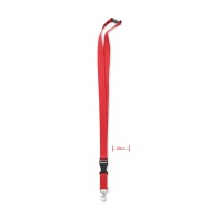 LANNYCOT Lanyard katoen 20mm LANNYCOT, rood