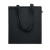 NUORO COLOUR Tas organisch katoen 180 gr/m² NUORO COLOUR, zwart