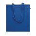 NUORO COLOUR Tas organisch katoen 180 gr/m² NUORO COLOUR, royal blauw