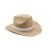 TEXAS Natural straw cowboy hat TEXAS, white