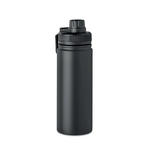 MILI Dubbelwandige fles 500 ml MILI, zwart MILI Dubbelwandige fles 500 ml MILI, zwart