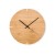 ESFERE Ronde bamboe wandklok ESFERE, hout