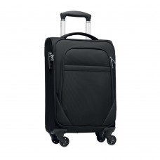 VOYAGE 600D RPET Soft trolley VOYAGE, black