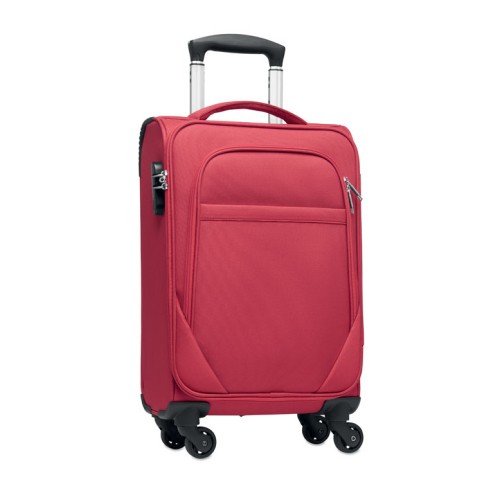 VOYAGE 600D RPET Soft trolley VOYAGE, red