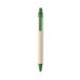 MITO PEN Gerecycled papier/ PLA balpen MITO PEN, groen