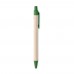 MITO PEN Gerecycled papier/ PLA balpen MITO PEN, groen