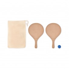 Beachball Spiel RAQUET, holz