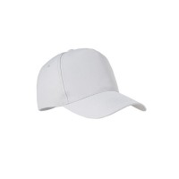 SENGA RPET 5 panel baseball cap SENGA, white