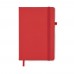 ARPU Gerecycled PU A5 notitieboek ARPU, rood