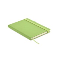 ARPU Recycled Leather A5 notebook ARPU, lime