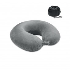 DREAMS Travel Pillow in 210D RPET DREAMS, grey