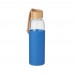 CHAI Glass Bottle 500 ml in pouch CHAI, royal blue