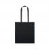 TURA COLOUR Organic cotton shopping bag EU TURA COLOUR, black
