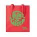 TURA COLOUR Organic cotton shopping bag EU TURA COLOUR, red