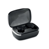 KOLOR TWS earbuds with charging case KOLOR, black