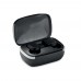 KOLOR TWS earbuds with charging case KOLOR, black