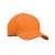 LONG BEACH SINGA 5 panel baseball cap LONG BEACH SINGA, orange