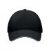 Baseball Kappe 5 Panels LONG BEACH SINGA, weiß/schwarz Baseball Kappe 5 Panels LONG BEACH SINGA, weiß/schwarz